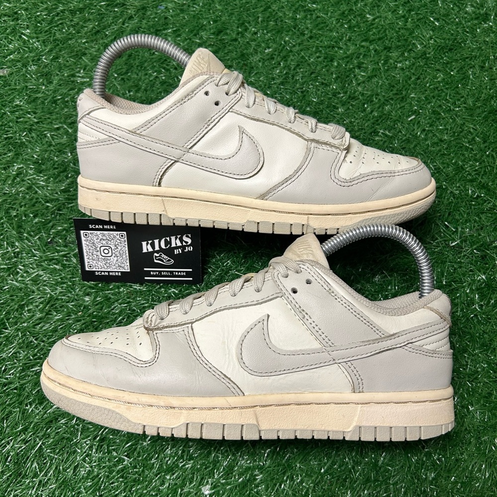 Women Nike Dunk Low Cream Sail Light Bone Size 6.5 (DD1503-107)
